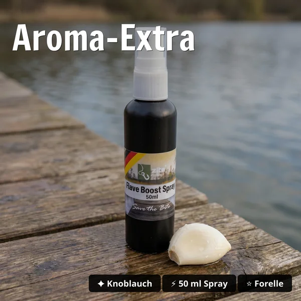 Zite Fishing No Mercy UL Pro Box Set – 128 Forellen Gummiköder + Haken & Knoblauch-Spray GRATIS - Aroma-Extra