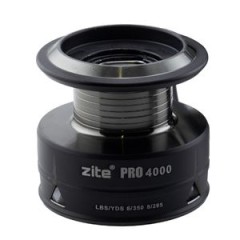 Zite Fishing Spinning Reel Pro 4000 Spinnrolle mit Frontbremse 8+1 2 Aluminiumspulen für Spinnfischen - Robuste Aluminiumspule für Flexibilität am Wasser
