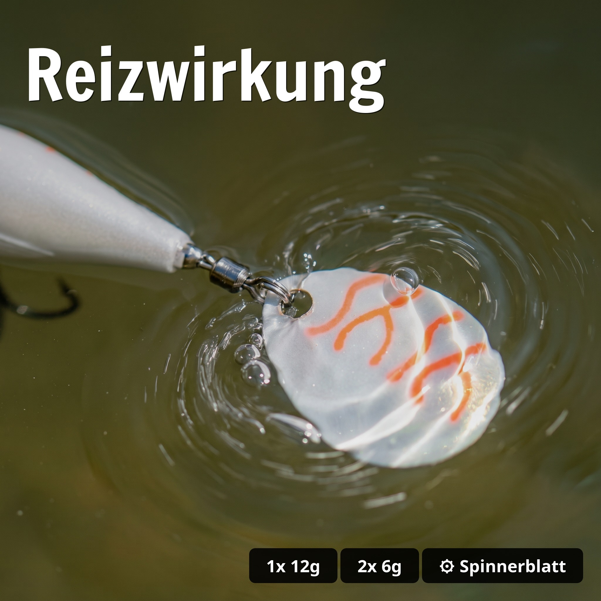 Zite Fishing Box mit Jigspinner - Spinnfischer-Set inkl. Tacklebox & 3x Balzer Shirasu Spinbuddy Albino - Reizwirkung