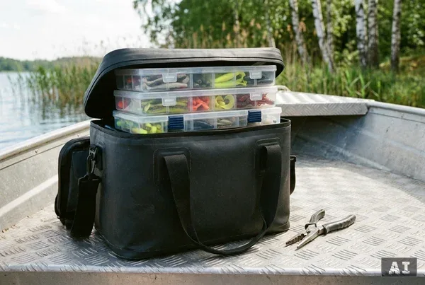 Beste angeltasche für das angeln vom boot aus – Detailansicht