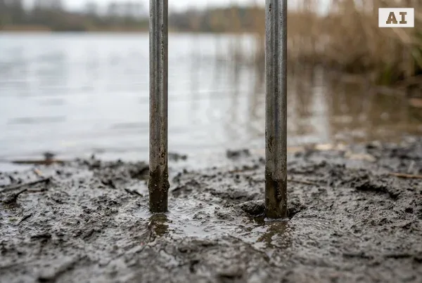 Unterschied zwischen rod pod und einzelbanksticks bei weichem untergrund – Detailansicht