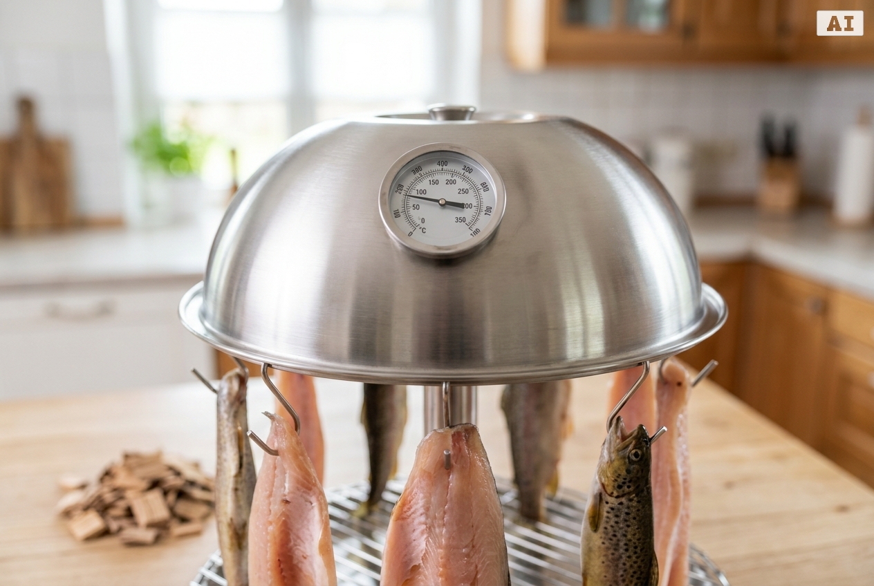 Welche temperatur beim fisch räuchern ideal für forelle – Detailansicht
