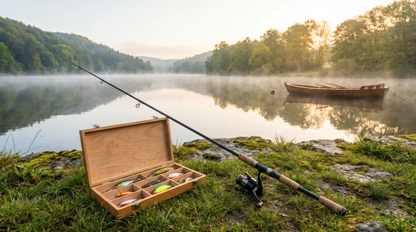 Was schenkt man einem Angler, der schon alles hat?