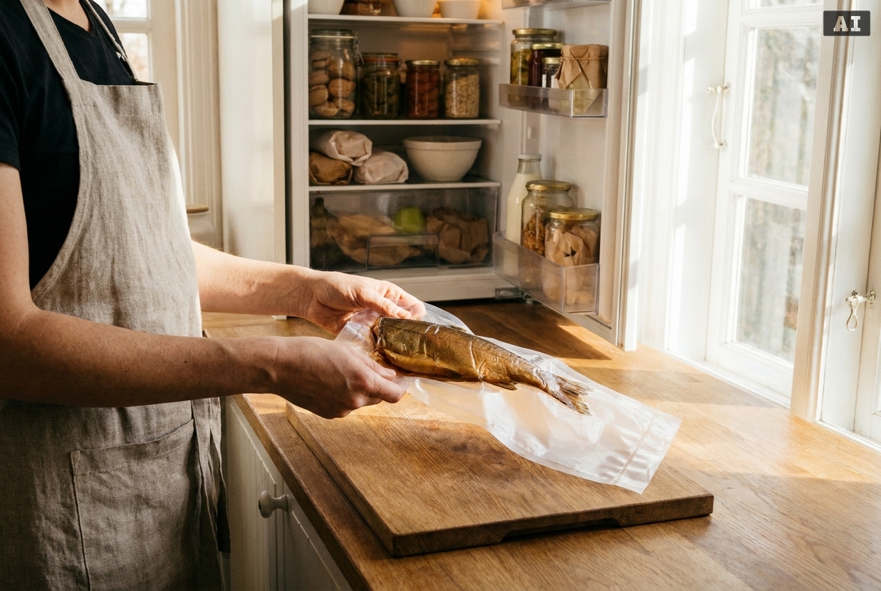 Wie lagert man geräucherten fisch richtig und wie lange haltbar in der Praxis