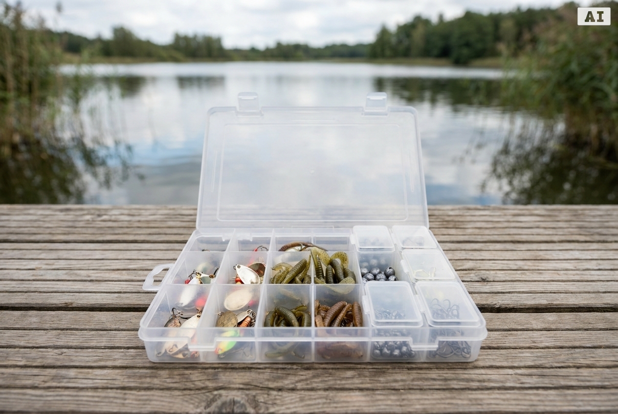 Angeltasche mit boxen oder einzelne tacklebox unterschied für spinnangler – Detailansicht