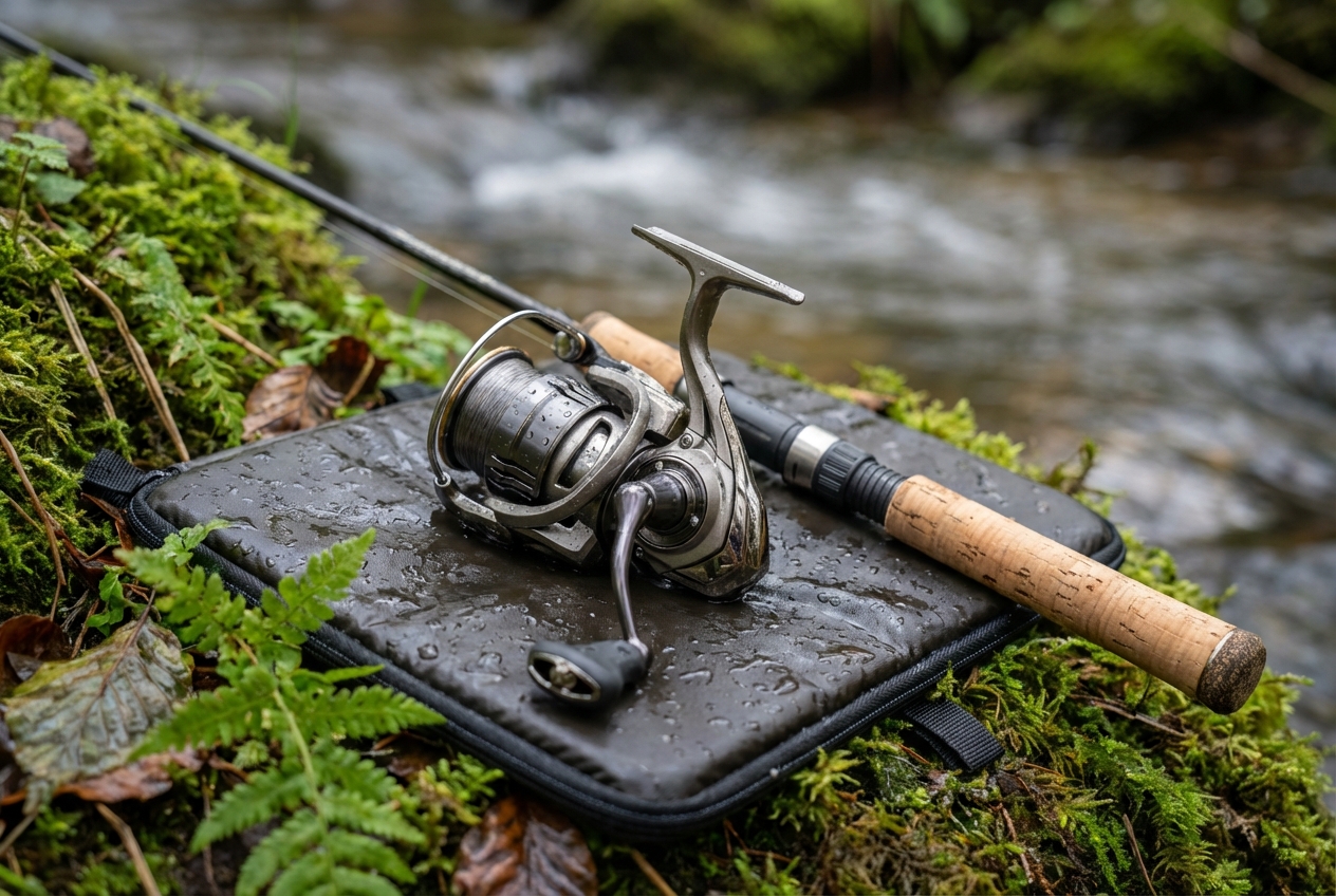 Welche rute und rolle für barsch angeln am bach – Detailansicht