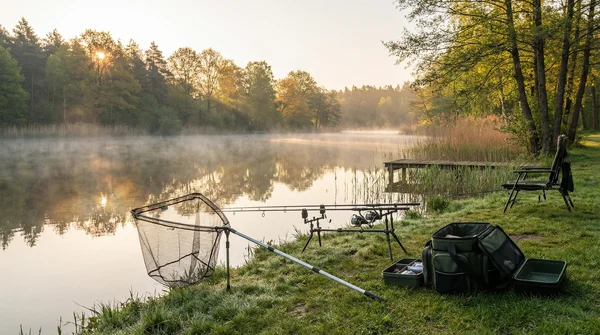 Robuster Unterfangkescher mit 60cm Bügellänge für Raubfische