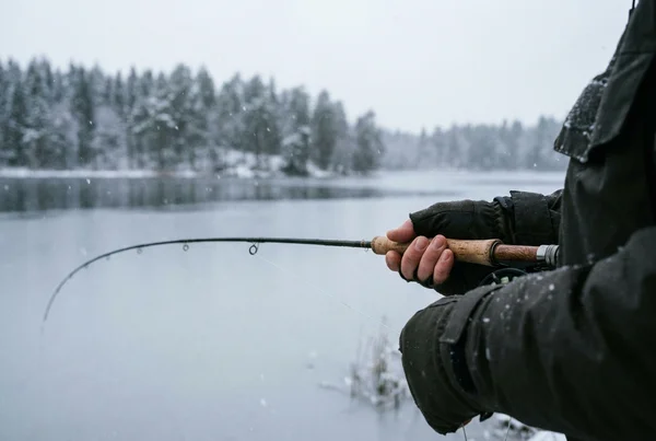 Löffelblinker führungstechnik im winter bei kaltem wasser in der Praxis