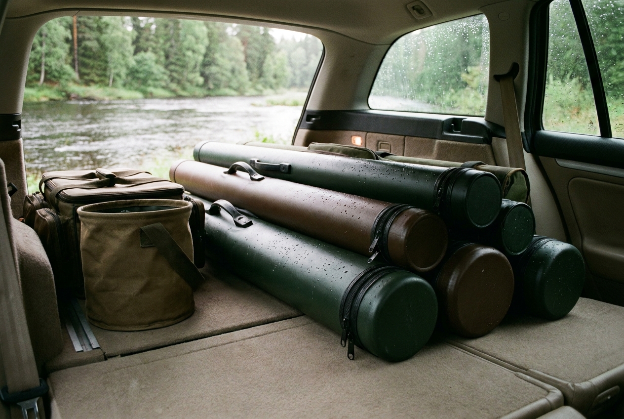 Unterschied zwischen hardcase rutentasche und weicher transporttasche – Detailansicht