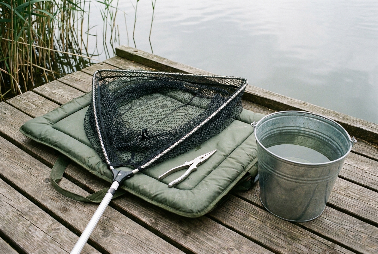 Warum ist eine abhakmatte für den fisch schonender in der Praxis