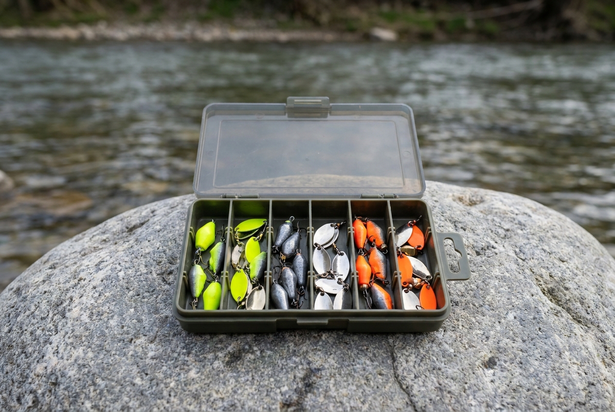 Welches gewicht beim jigspinner für zander im fluss – Detailansicht