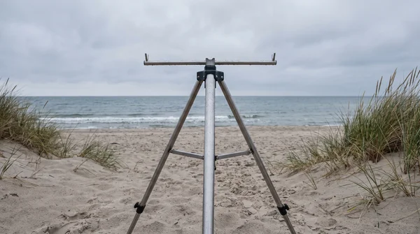 Rutenhalter reinigen und pflegen nach dem Salzwasser-Angeln