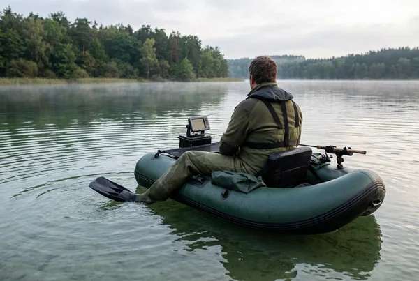 Welcher rutenhalter für belly boat zum schleppangeln in der Praxis