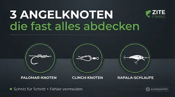 Angelknoten binden: 3 einfache Knoten, die immer halten