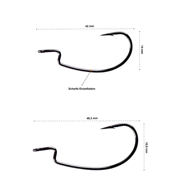 Carolina & Texas Rig Box 70-teilig Finesse Drop Shot Set Zite Fishing_auswahl2