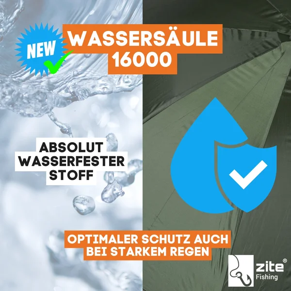 Schirmzelt Geschlossen als Angelschirm Zelt 250cm Zite Fishing_auswahl3