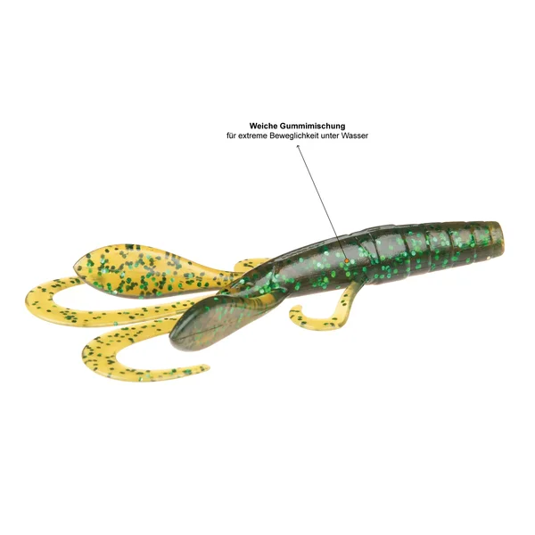 Creature Bait Gummiköder Set Barsch Angeln Mossy Swamp 12 STK Zite Fishing_auswahl4