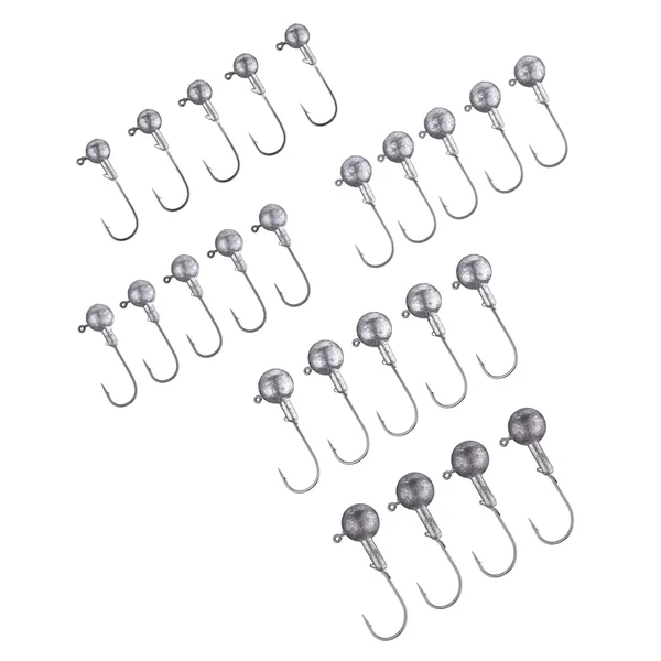 Jighaken Sortiment Light 24 Stück in Box 5 Größen & Gewichte Zite Fishing_auswahl2