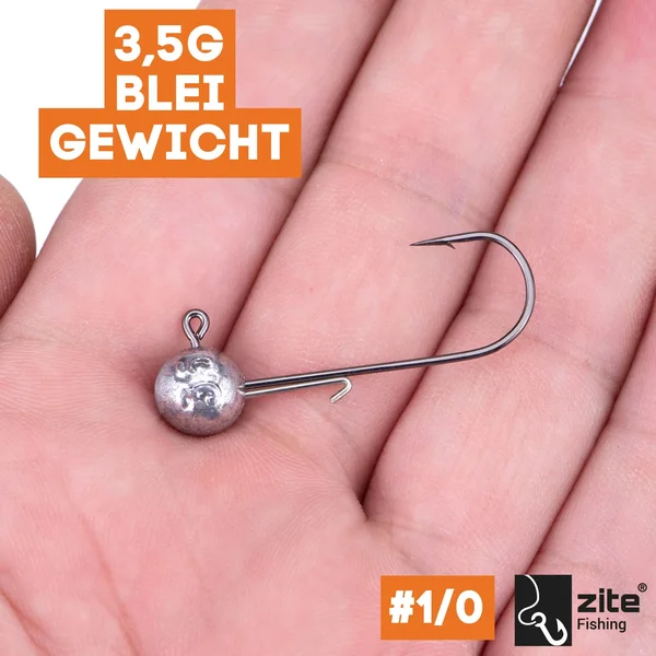 Zite Fishing 1/0 Jighaken 3,5g 5 tlg._auswahl2