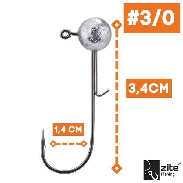 Zite Fishing 3/0 Jighaken 5g 5 tlg._auswahl1