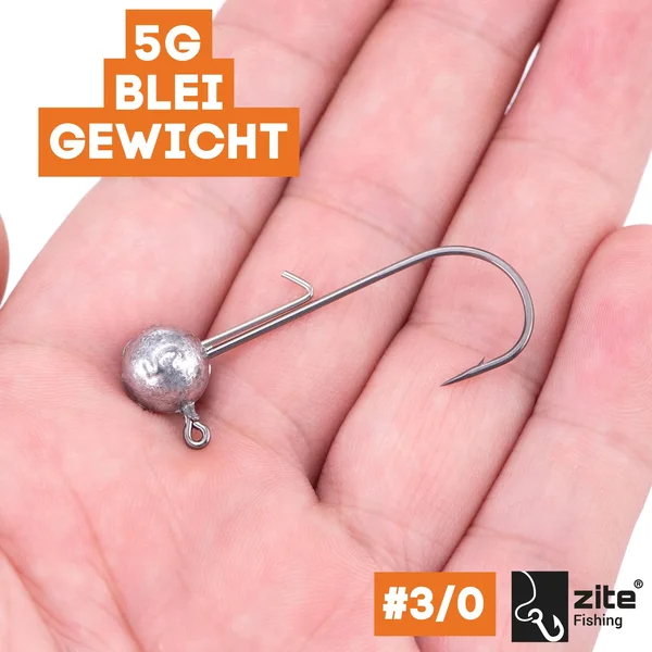 Zite Fishing 3/0 Jighaken 5g 5 tlg._auswahl2