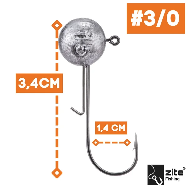 Zite Fishing 3/0 Jighaken 15g 5 tlg._auswahl1