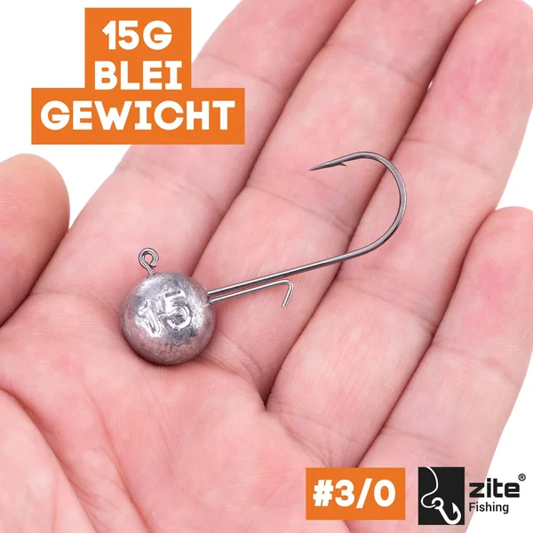 Zite Fishing 3/0 Jighaken 15g 5 tlg._auswahl2