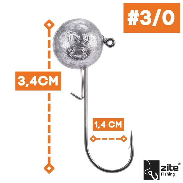 Zite Fishing 3/0 Jighaken 20g 5 tlg._auswahl1