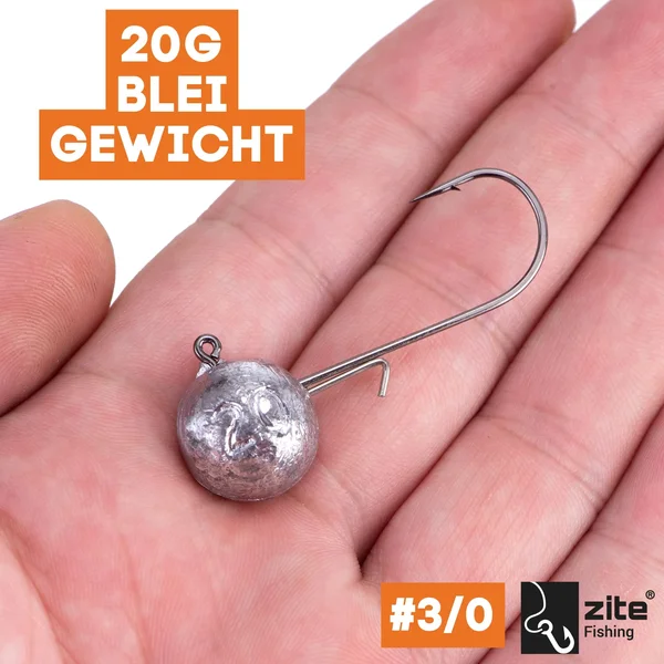 Zite Fishing 3/0 Jighaken 20g 5 tlg._auswahl2