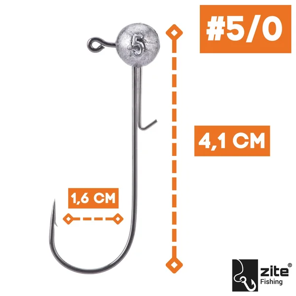 Zite Fishing 5/0 Jighaken 5g 5 tlg._auswahl1