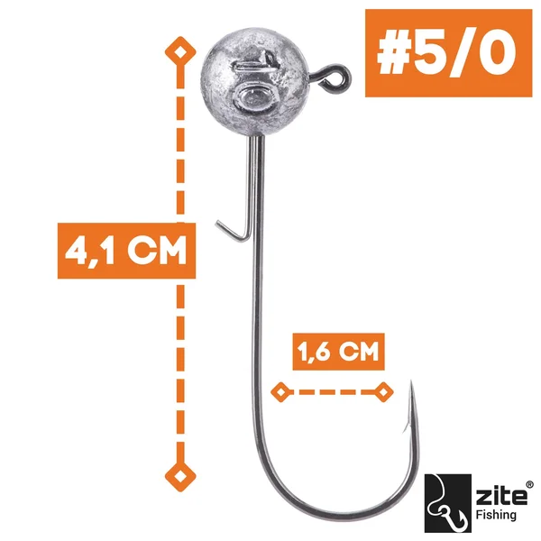 Zite Fishing 5/0 Jighaken 10g 5 tlg._auswahl1