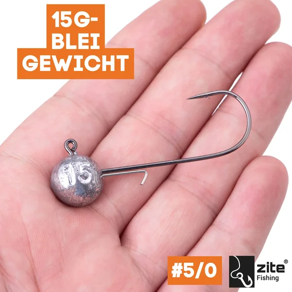 Zite Fishing 5/0 Jighaken 15g 5 tlg._auswahl2