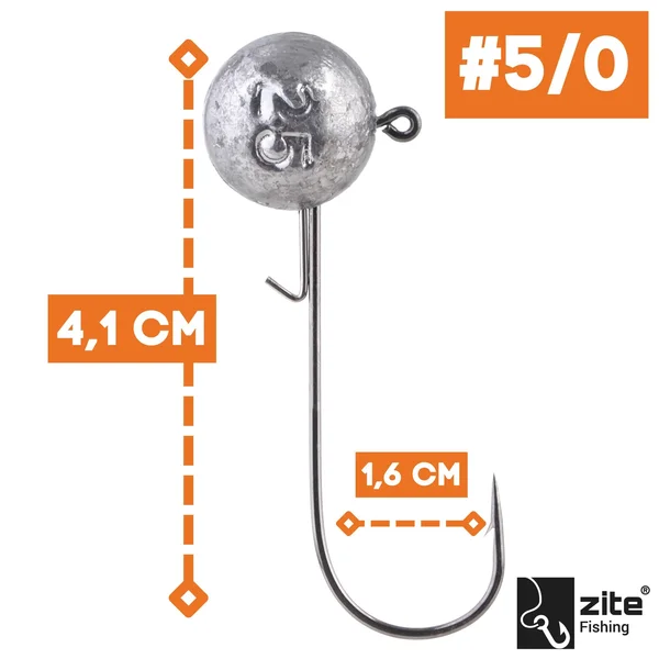Zite Fishing 5/0 Jighaken 25g 5 tlg._auswahl1