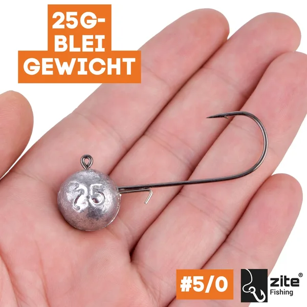 Zite Fishing 5/0 Jighaken 25g 5 tlg._auswahl2