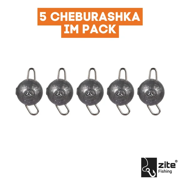 Zite Fishing Cheburashka Blei Jighead 8g 5 Stück_auswahl3