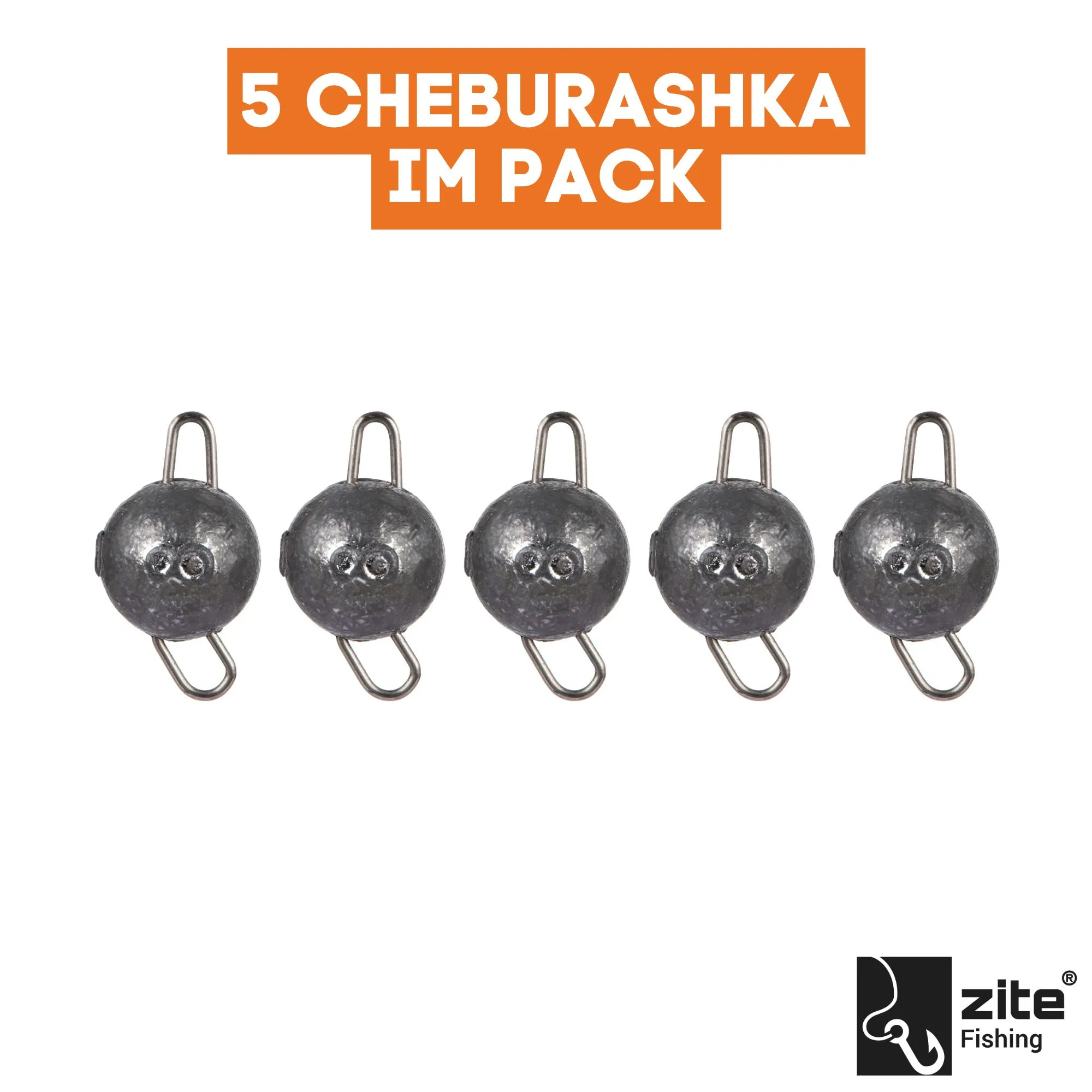 Zite Fishing Cheburashka Blei 6g 5tlg._auswahl3