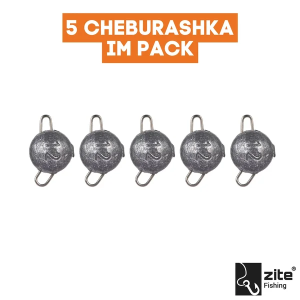Zite Fishing Cheburashka Blei Jighead 12g 5 Stück_auswahl3