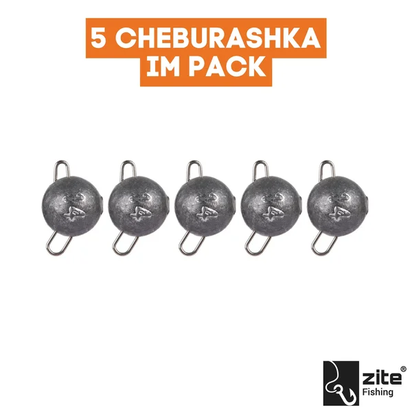 Zite Fishing Cheburashka Blei Jighead 14g 5 Stück_auswahl3
