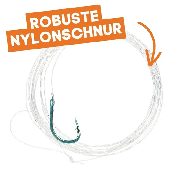 Sbirolino Haken mit Schnur Größe 10 Nylonschnur 200 cm 0,18 mm 10 STK angelfertiges Vorfach Zite Fishing_auswahl2