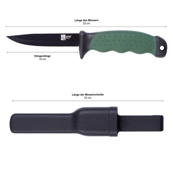 Angelmesser mit Gürtel-Messerscheide 22cm Zite Fishing_auswahl3