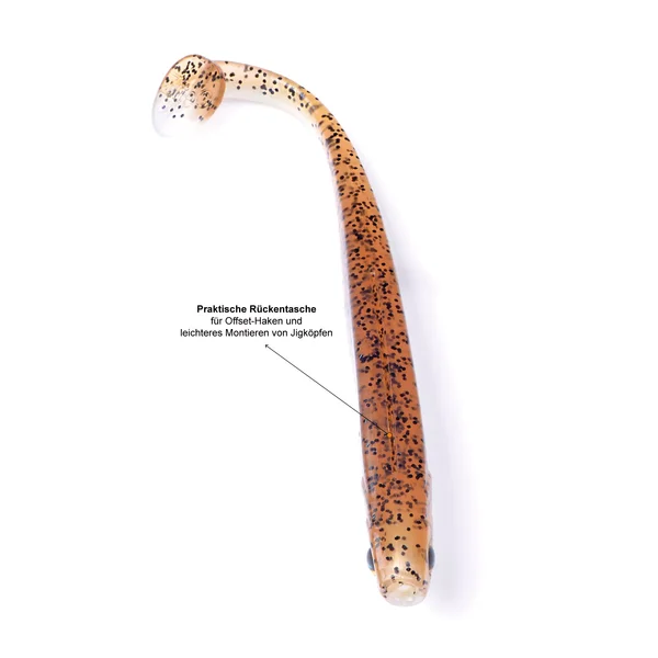 Zite Fishing Inzite Shad Gummifisch Classic Brownie 12 cm_auswahl1