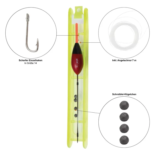Zite Fishing 1x Stipprute 4m + 1x Fertigangel Set_auswahl4