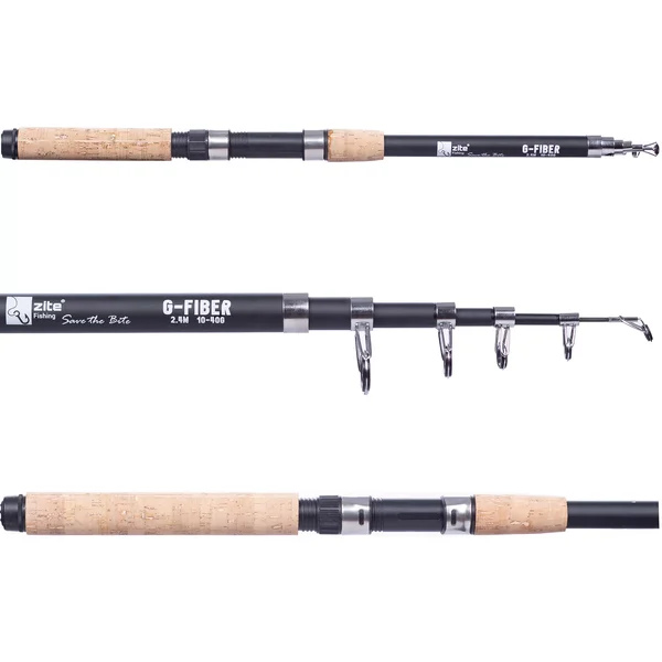 2x Allround Teleskoprute 2,40 m Forelle Barsch Zite Fishing _auswahl4