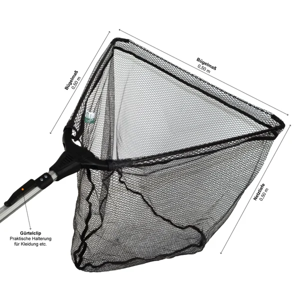Zite Fishing 1x Teleskoprute 240cm + 1x Rolle bespult + 1x Unterfangkescher 160cm_auswahl4