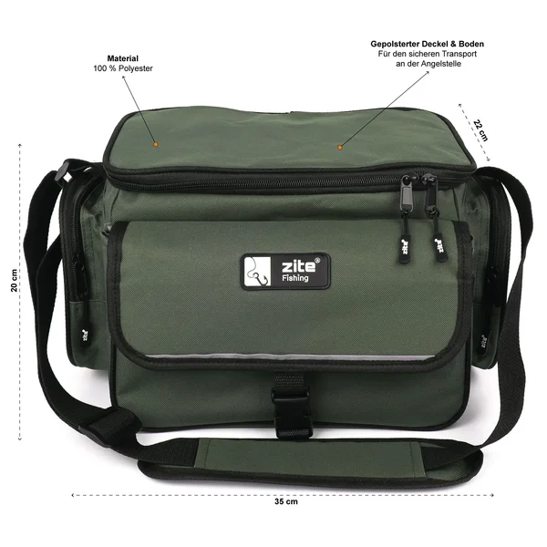 Set mit Kescher 2,10 m, Hakenlöse Zange und Angeltasche klein Zite Fishing_auswahl1
