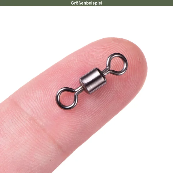 Tönnchenwirbel Ton Swivels Angelwirbel als Schnurverbinder Gr. #2-#10 43-14kg 100 Stück Zite Fishing_auswahl2