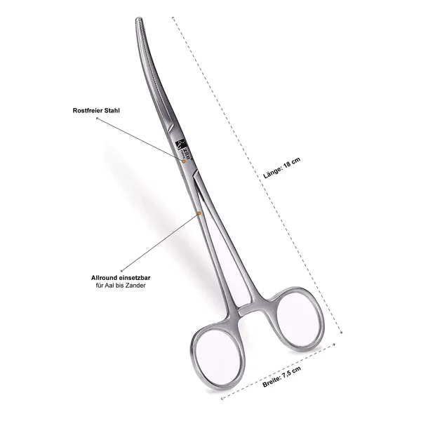 Kescher Gummiertes Netz 160cm als Angelkescher + Hakenlöser Zange Zite Fishing_auswahl7