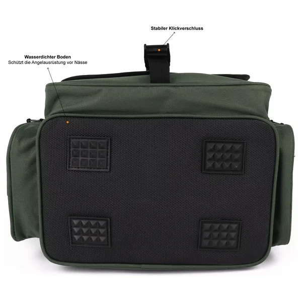 Zite Fishing Angeltasche mit Tragegurt und 4 Kunstköderboxen 35 x 22 x 20 + Hakenlöser Zange Gebogen 18cm_auswahl3