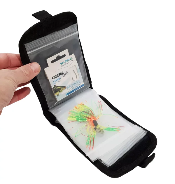 Zite Fishing Vorfachtasche 13x19cm + 5x Aalhaken Gr.1 + 5x Aalhaken Gr.2_auswahl3