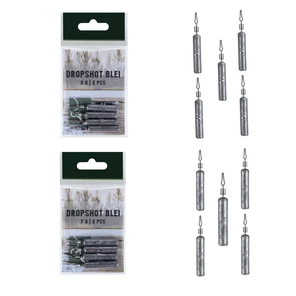 Drop Shot Starterbox 73 Teile mit Vorfachschnur Wirbel Haken Zite Fishing_auswahl1